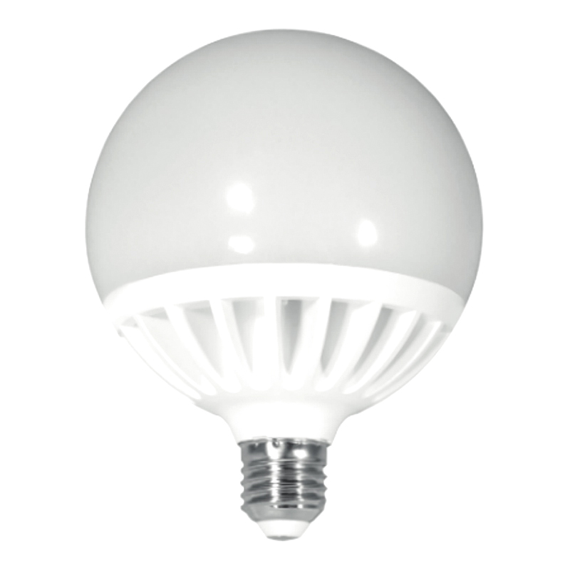 Bohlam G LED Garis Aluminium Die-Cast Dilapisi Plastik